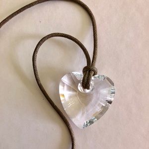 SWAROVSKI HEART NECKLACE❤️❤️❤️ ADORABLE❤️❤️❤️